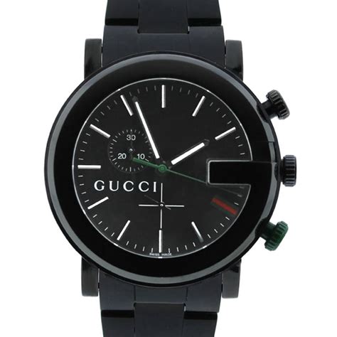 gucci herrenuhr schwarz|Gucci Watches for Men .